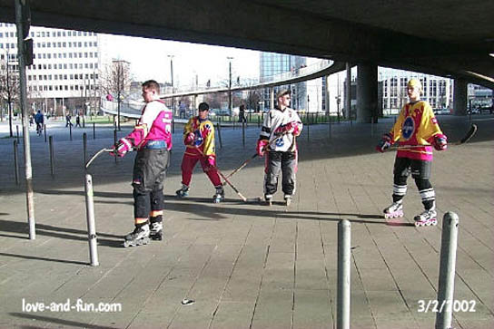 Der Hockey-Nachwuchs übt auch Sonntags